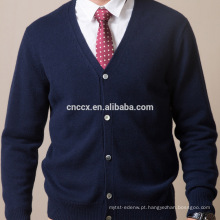 16STC8216 alta qualidade camisola homens cashmere cardigan